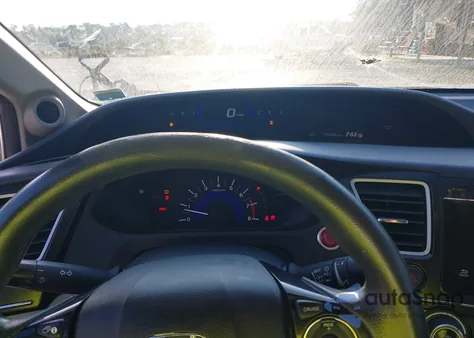 2015 Honda Civic Ex z USA, uszkodzony, nr VIN 2HGFB2F80FH553511